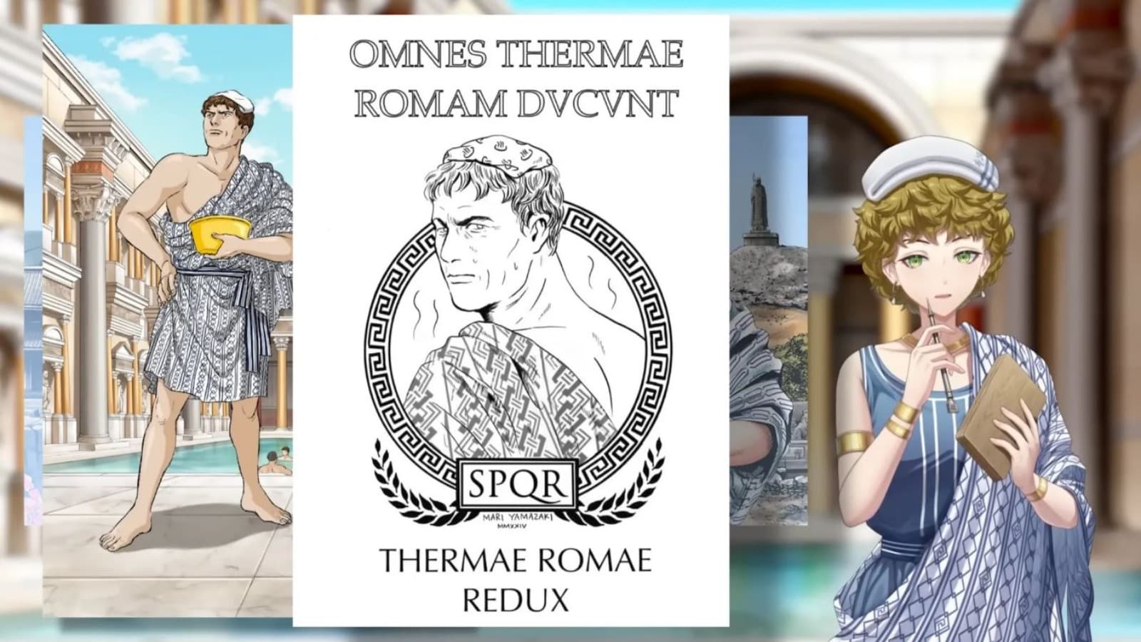 Lịch sử La Mã cổ đại "xuyên không" vào thế giới VTuber, qua bàn tay của tác giả ''Thermae Romae''!