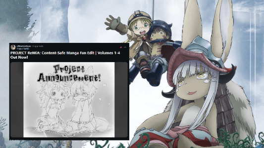 Thay vì dừng đọc, nhóm độc giả phương Tây đã quyết định tự chỉnh sửa ''Made in Abyss'' để loại "yếu tố nhạy cảm"!