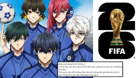 ''Blue Lock'' vấp tranh cãi nảy lửa trên X của Nhật Bản song hành giữa tâm điểm World Cup 2026!