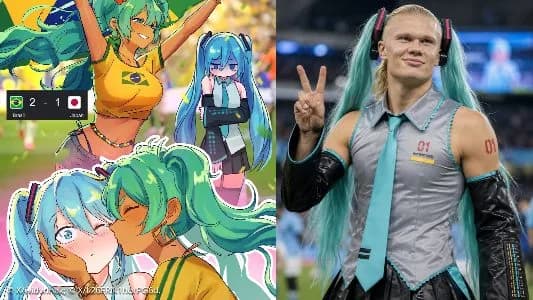 Giữa tâm điểm World Cup 2026, người hâm mộ trao "quyền nuôi nấng" Hatsune Miku cho đội tuyển thắng cuộc!