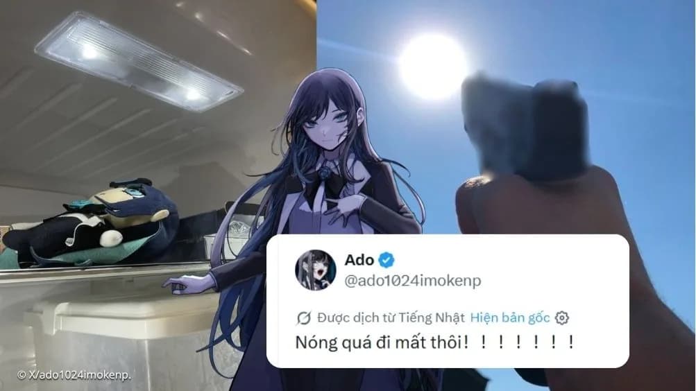Cộng đồng mạng "giải cứu" Ado khỏi nắng nóng gay gắt đang diễn ra ở Nhật Bản!