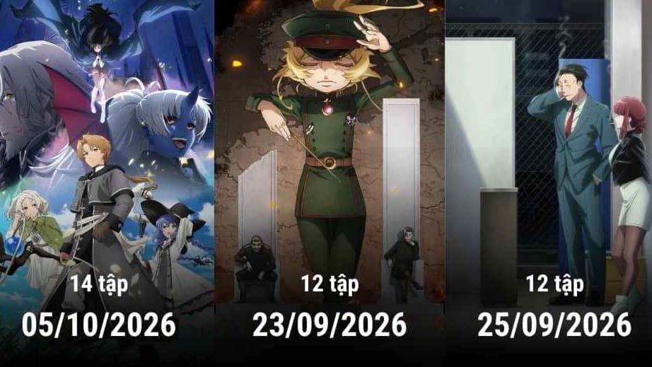 Nhiều anime mùa Hè 2026 đã có số tập trên MyAnimeList, dự đoán ngày kết thúc!
