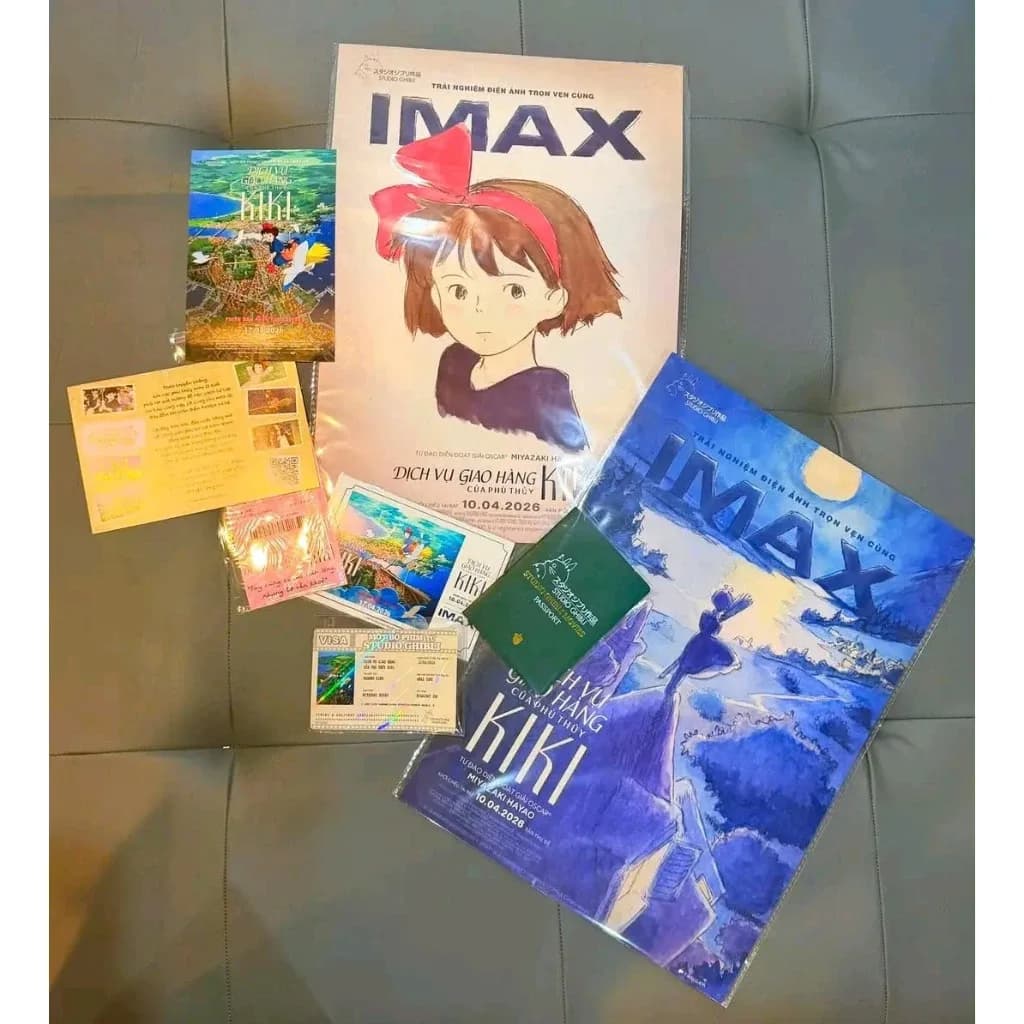 [CGV x Studio] Passport và Visa Ghibli phiên bản đặc biệt