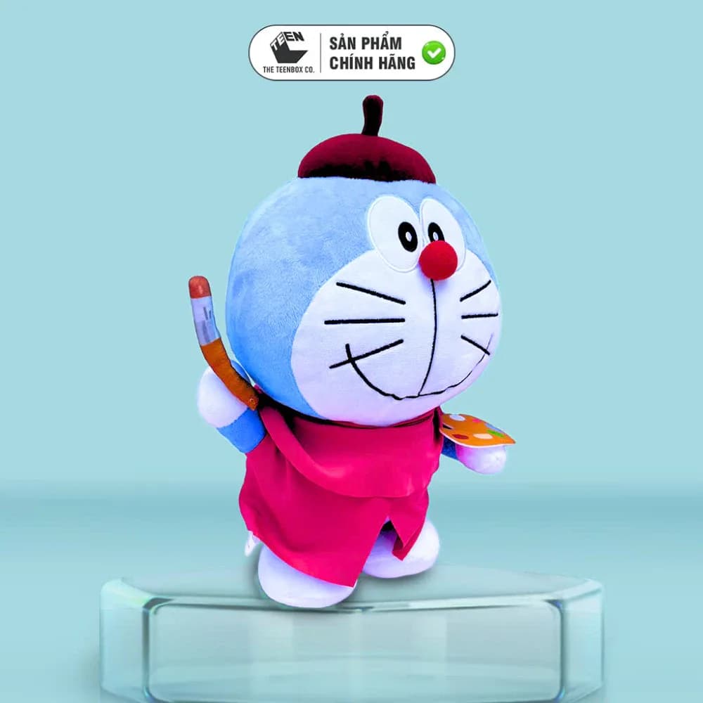 Gấu Bông Doraemon Movie 2025 Size M 33cm – Thú Bông Cao Cấp, Bản Quyền Animation International, TeenBox Phân Phối - Alternate