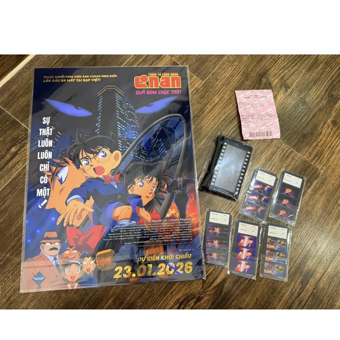 [CGV x Conan] Combo sản phẩm đặc biệt Quả Bom Chọc Trời!