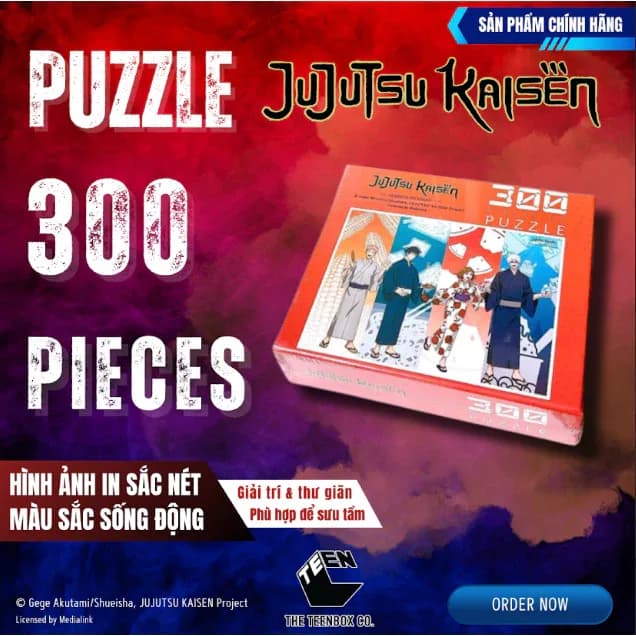 Khung Tranh Xếp Hình Jujutsu Kaisen (300/ 500/ 1000 Mảnh ) – Tranh Xếp Hình Anime - Alternate