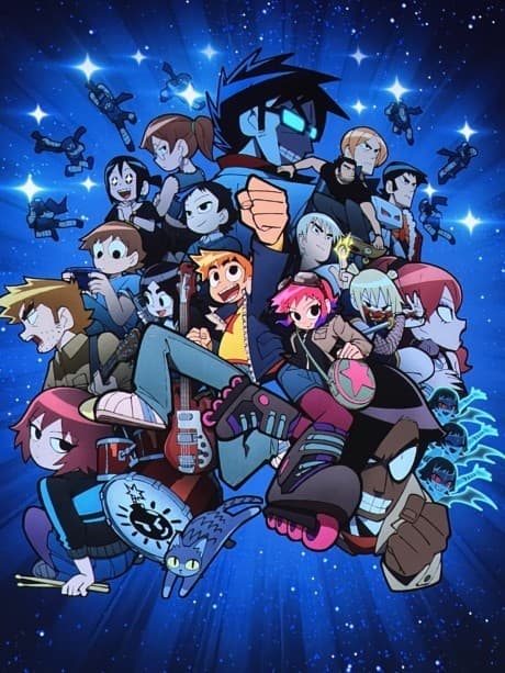 Scott Pilgrim Takes Off poster
