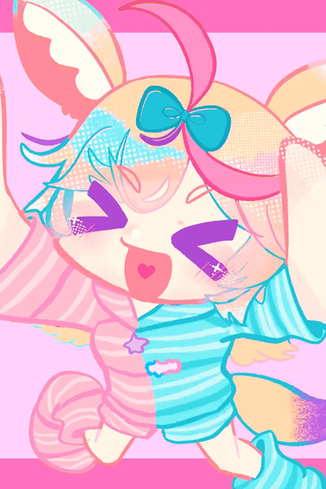 Pastel Tea Time poster