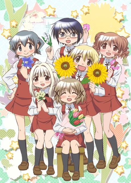 Hidamari Sketch x Hoshimittsu poster