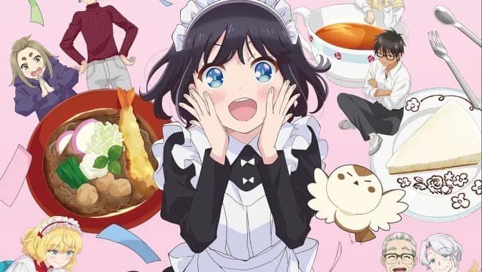 Anime ''The Food Diary of Miss Maid'' - Hầu gái tìm hiểu văn hóa Nhật, dự kiến phát sóng từ đầu tháng 4