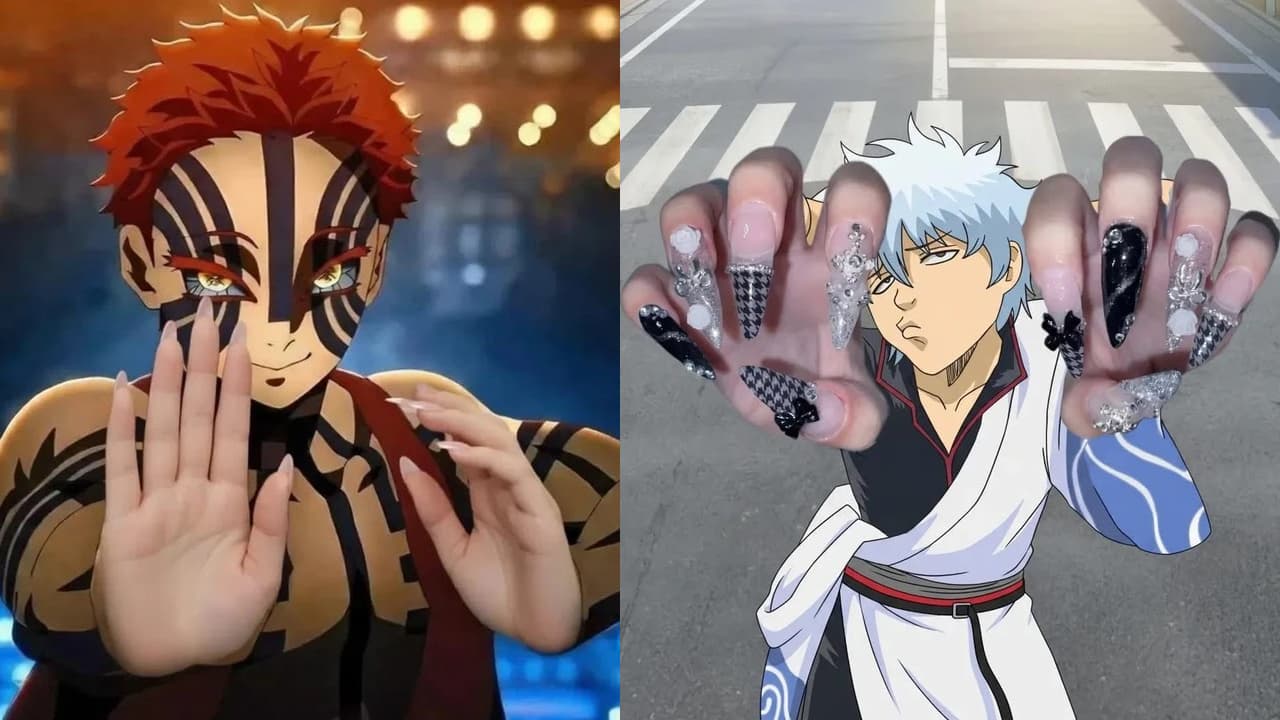 Khi các nhân vật anime trở nên "slay" hơn! Trào lưu ở Nhật biến tấu các bộ nail vào anime gây chú ý mạng xã hội