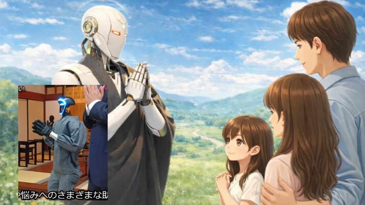 AI cũng phải "Nam Mô A Di Đà Phật": ĐH Kyoto công bố robot "Buddharoid" để giải quyết tình trạng thiếu nhân lực ở chùa