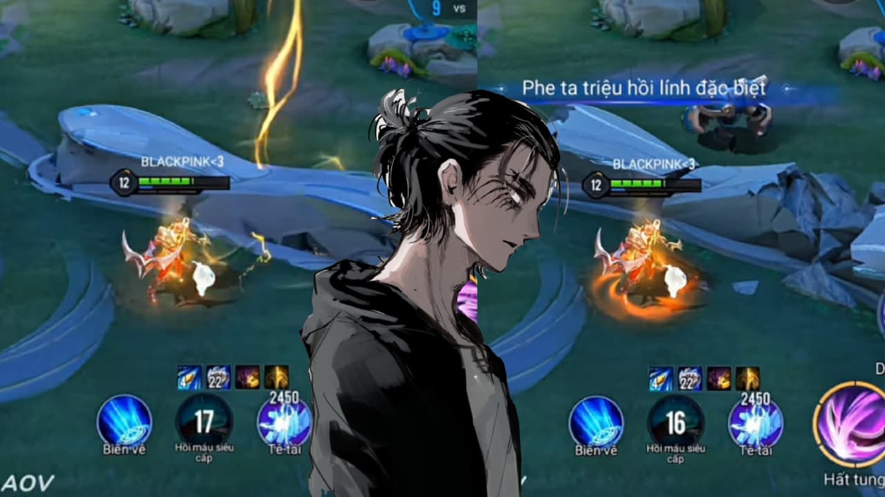 Tựa game Liên Quân Mobile lộ rò rỉ cơ chế được cho là hợp tác với anime ''Attack on Titan''