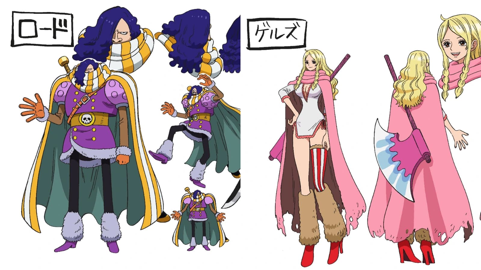 ''One Piece'' công bố tạo hình và diễn viên cho hai nhân vật mới ở arc Elbaph