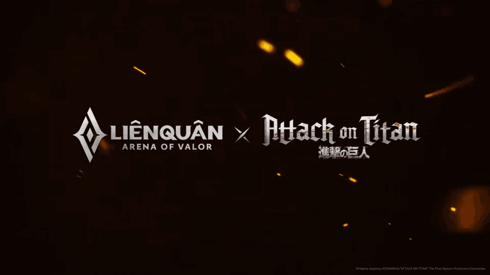 Không còn ở mức rò rỉ, game ''Liên Quân Mobile'' chính thức xác nhận hợp tác với ''Attack on Titan''