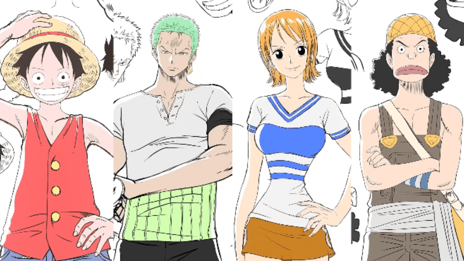 Wit Studio công bố tạo hình nhân vật chính thức cho ''The One Piece'' - phiên bản remake!