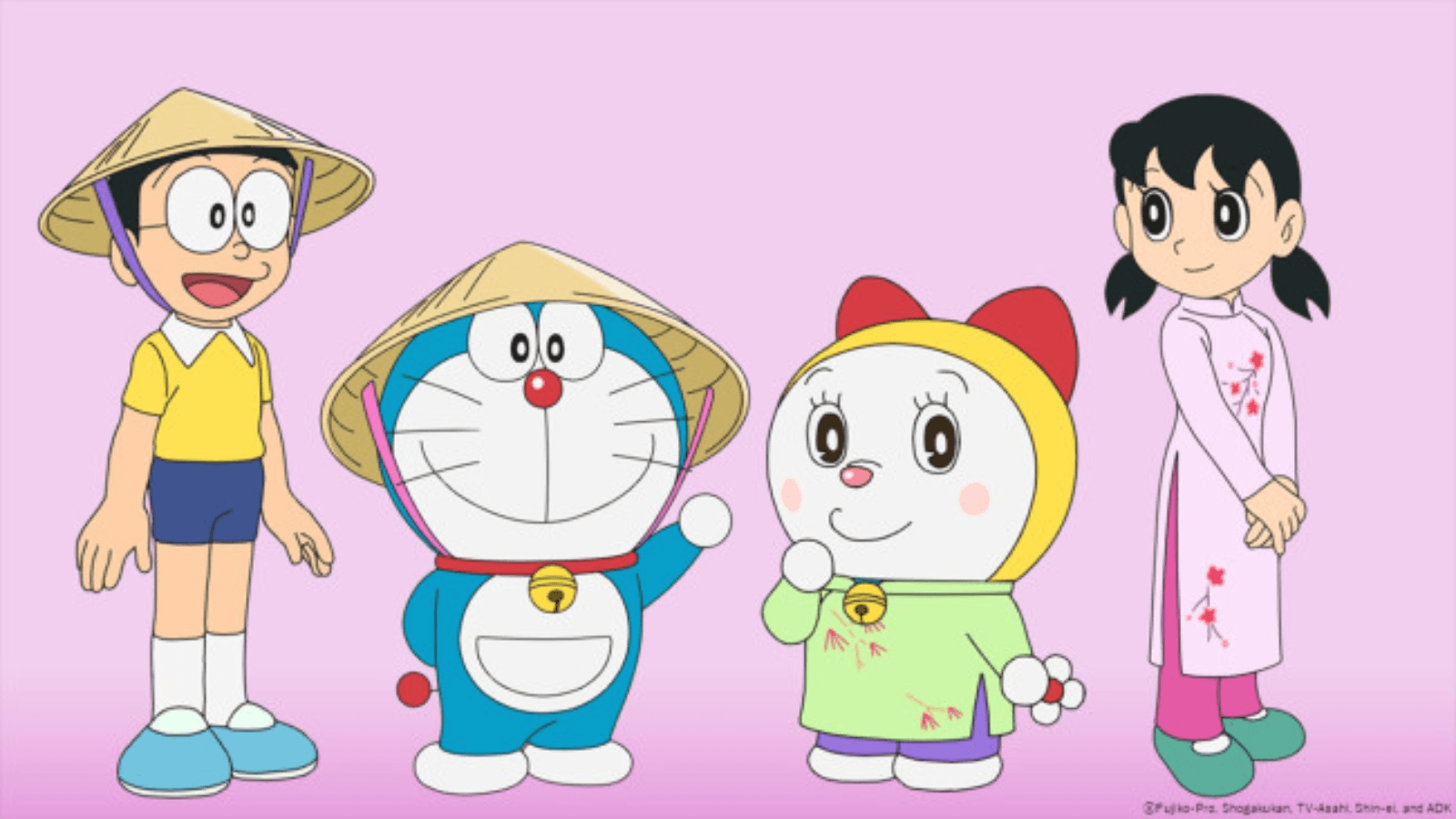Doraemon sẽ có tập phim đặc biệt mừng sinh nhật Shizuka tại Việt Nam: Diện áo dài và thưởng thức bánh mì