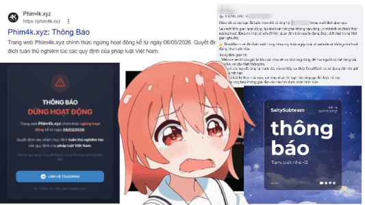 Cục Bản quyền Việt Nam sẽ hợp tác với Cục An ninh mạng, Bộ Công an: Cộng đồng anime, manga Việt đứng trước làn sóng "quét" vi phạm chưa từng có