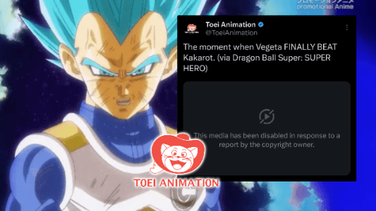 Toei Animation gây xôn xao khi tự đánh bản quyền chính mình trên mạng xã hội