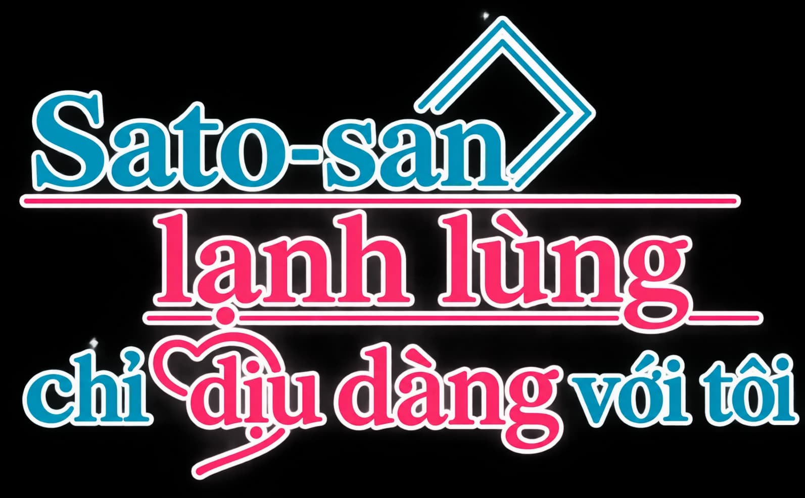 Sato-san lạnh lùng chỉ dịu dàng với tôi