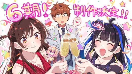 Sau mùa anime thứ 5, anime ''Rent-A-Girlfriend'' được xác nhận sản xuất mùa thứ 6!