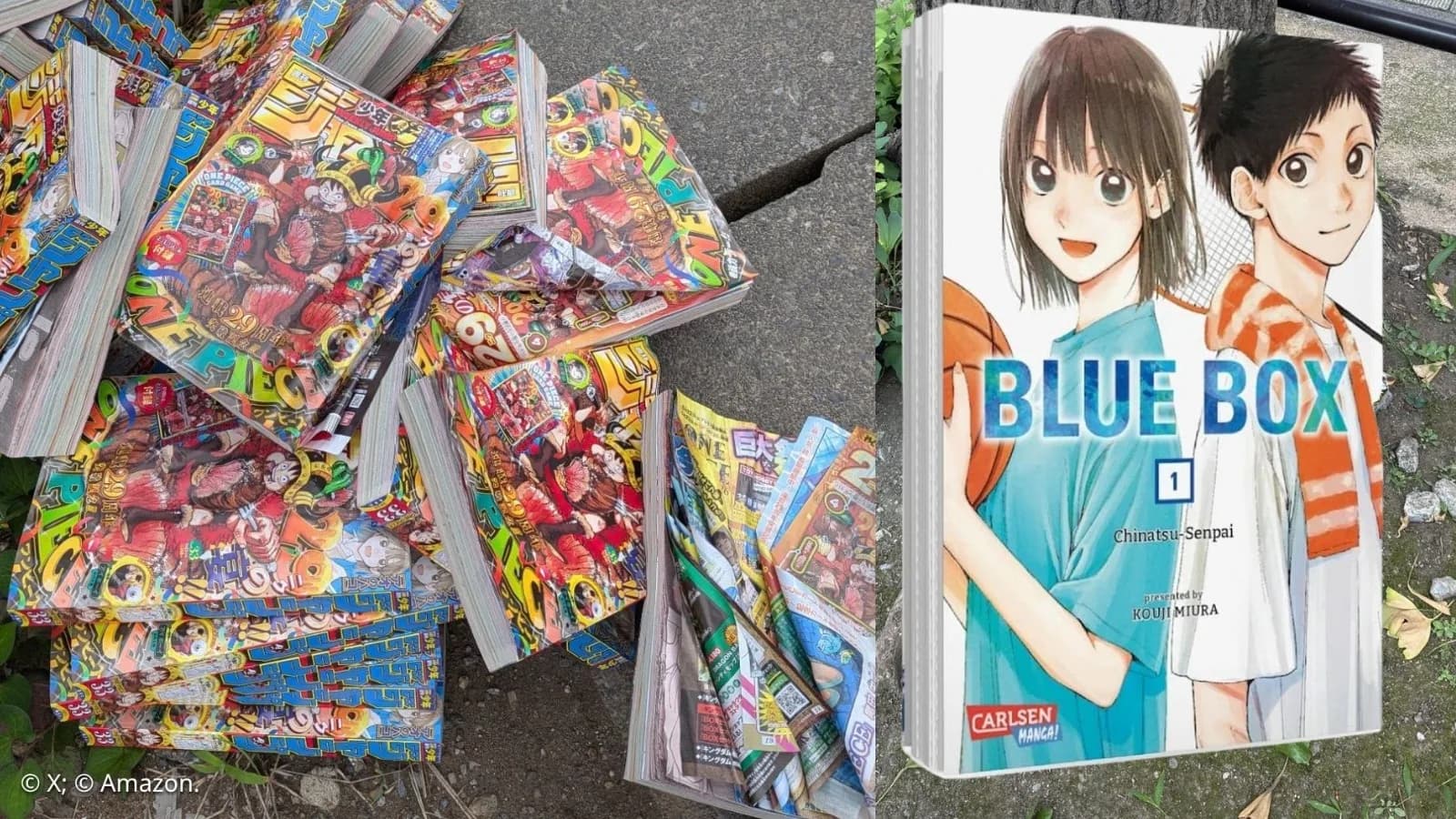 ''Blue Box'' phải kết thúc trong tranh cãi khi tạp chí Shonen Jump đã cháy hàng do thẻ ''One Piece Card Game'' bị đầu cơ rồi vứt bỏ!