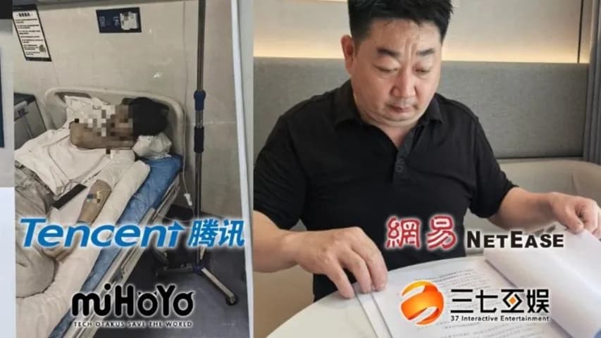 Con trai 18 tuổi nhập viện do game, người bố đã kiện Tencent, miHoYo,... để bồi thường chưa tới 40 nghìn đồng!