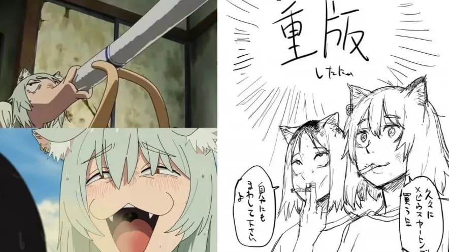 Manga hết hàng nhờ vào chuyển thể anime, ''Chainsmoker Cat'' sẽ tái bản toàn bộ ở Nhật: Độc giả thích nhân vật luộm thuộm, bất cần!
