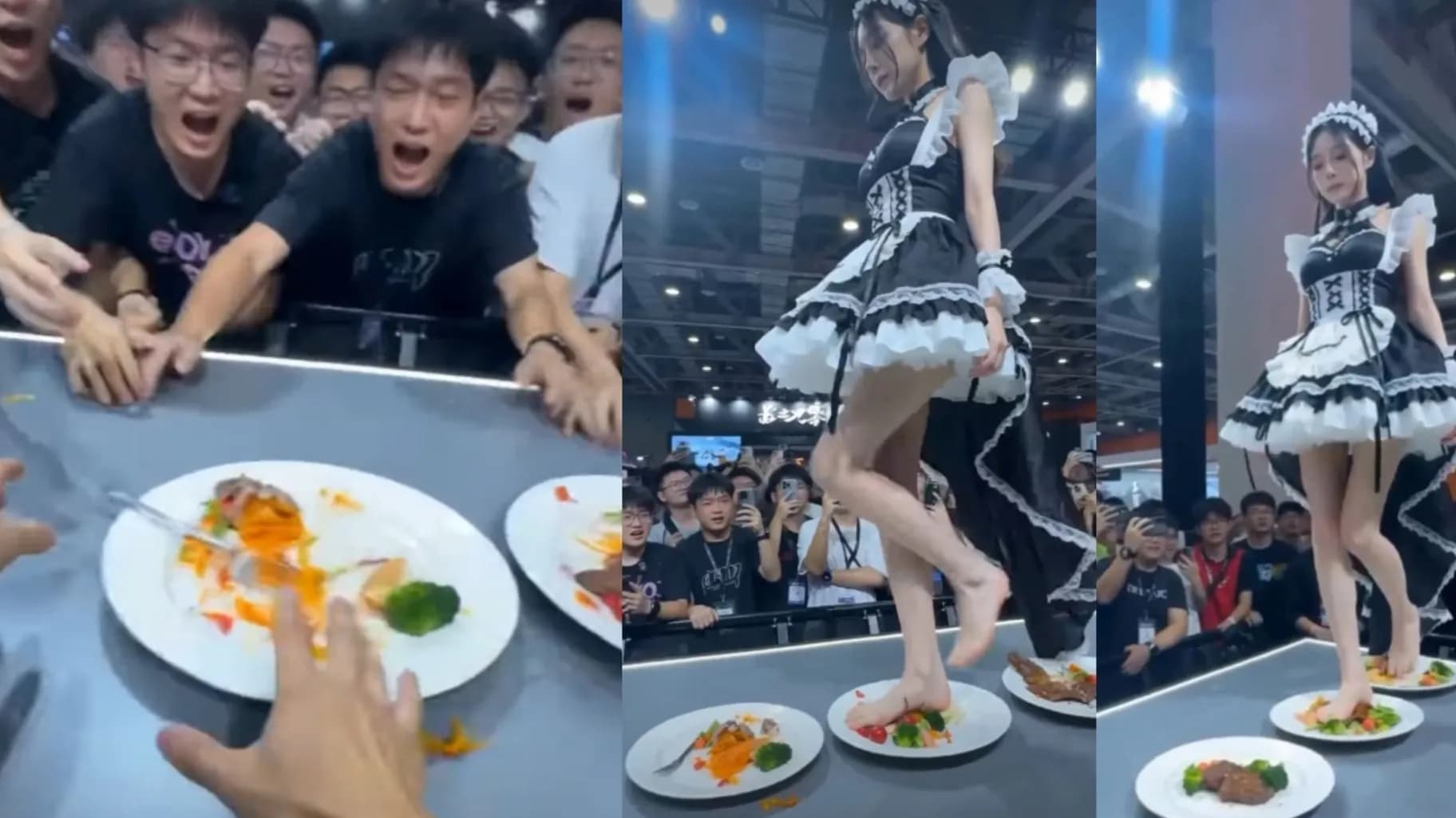 Phải chăng những thông tin như này đang làm gia tăng sự tiêu cực về cosplayer? Đính chính video "Nữ coser giẫm lên đồ ăn cho fan nam ăn" là AI!