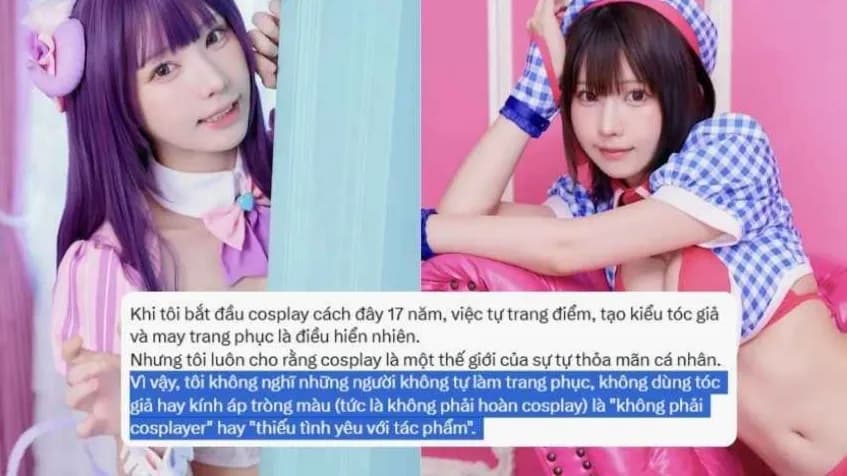 Coser hàng đầu Nhật Bản Enako bác quan điểm: "Không tự may đồ, không đội tóc giả, không đeo áp tròng thì không phải là cosplayer"!
