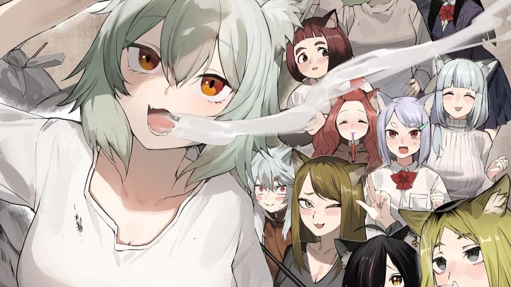 Khác biệt: Hội chợ doujinshi cho ''Chainsmoker Cat'' được yêu cầu bắt buộc trên 20, và phải chấp nhận không gian chứa nhiều thuốc lá