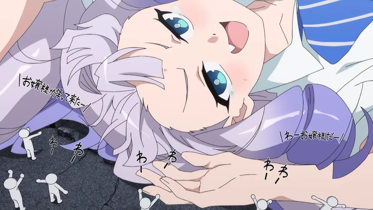 Tiểu thư tài phiệt hóa khổng lồ đập phá cứu thành phố, anime hài hước ''Giant Ojou-sama'' tung trailer đầu tiên!