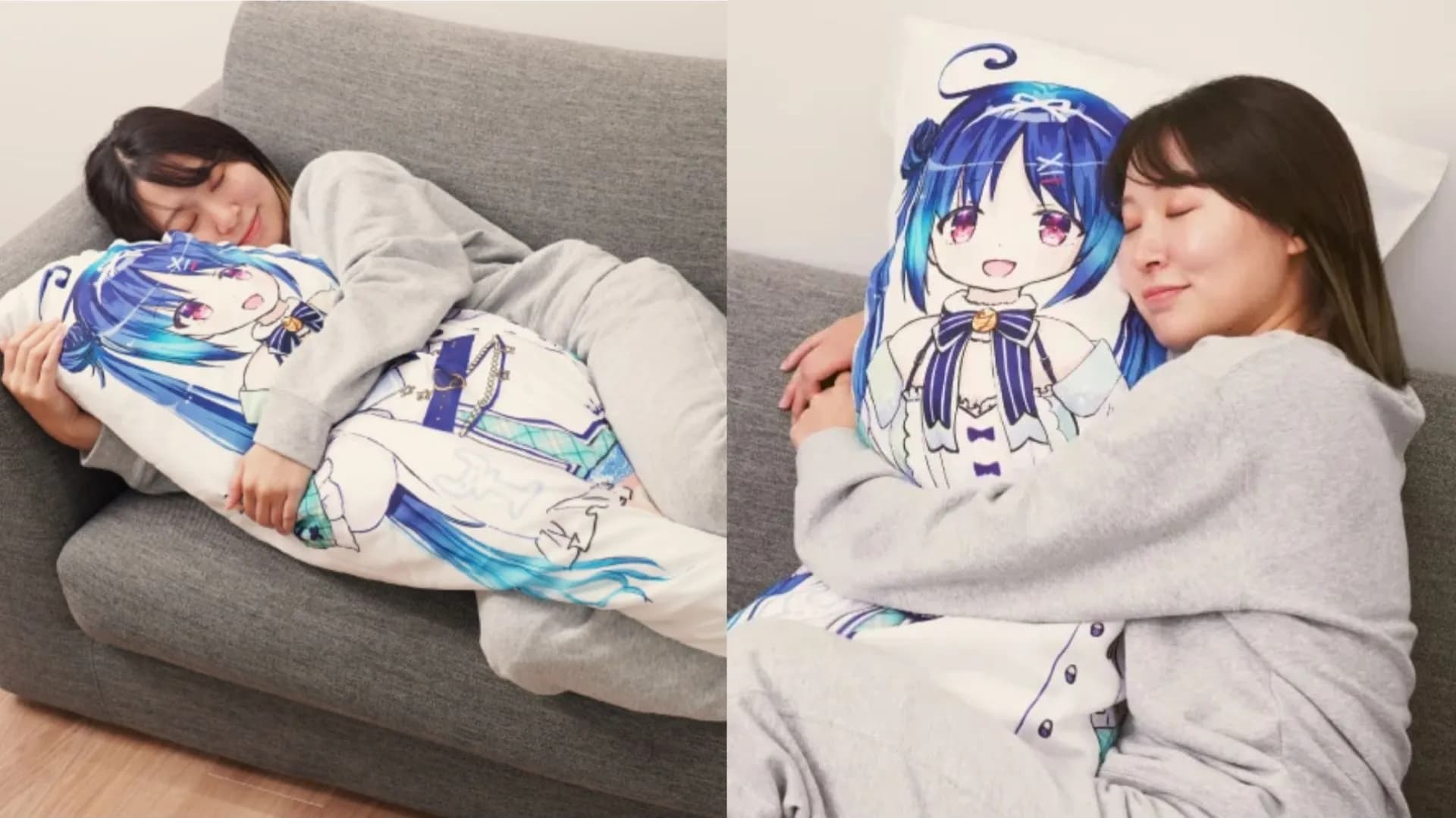 Nâng tầm trải nghiệm: Nhật Bản ra mắt gối ôm in hình "waifu" với máy sưởi có thân nhiệt như người thật!