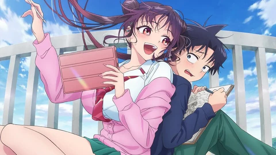 Anime ''Now That We Draw'' tung trailer đầu tiên: Chuyện tình giữa hai tác giả manga thời thanh xuân!