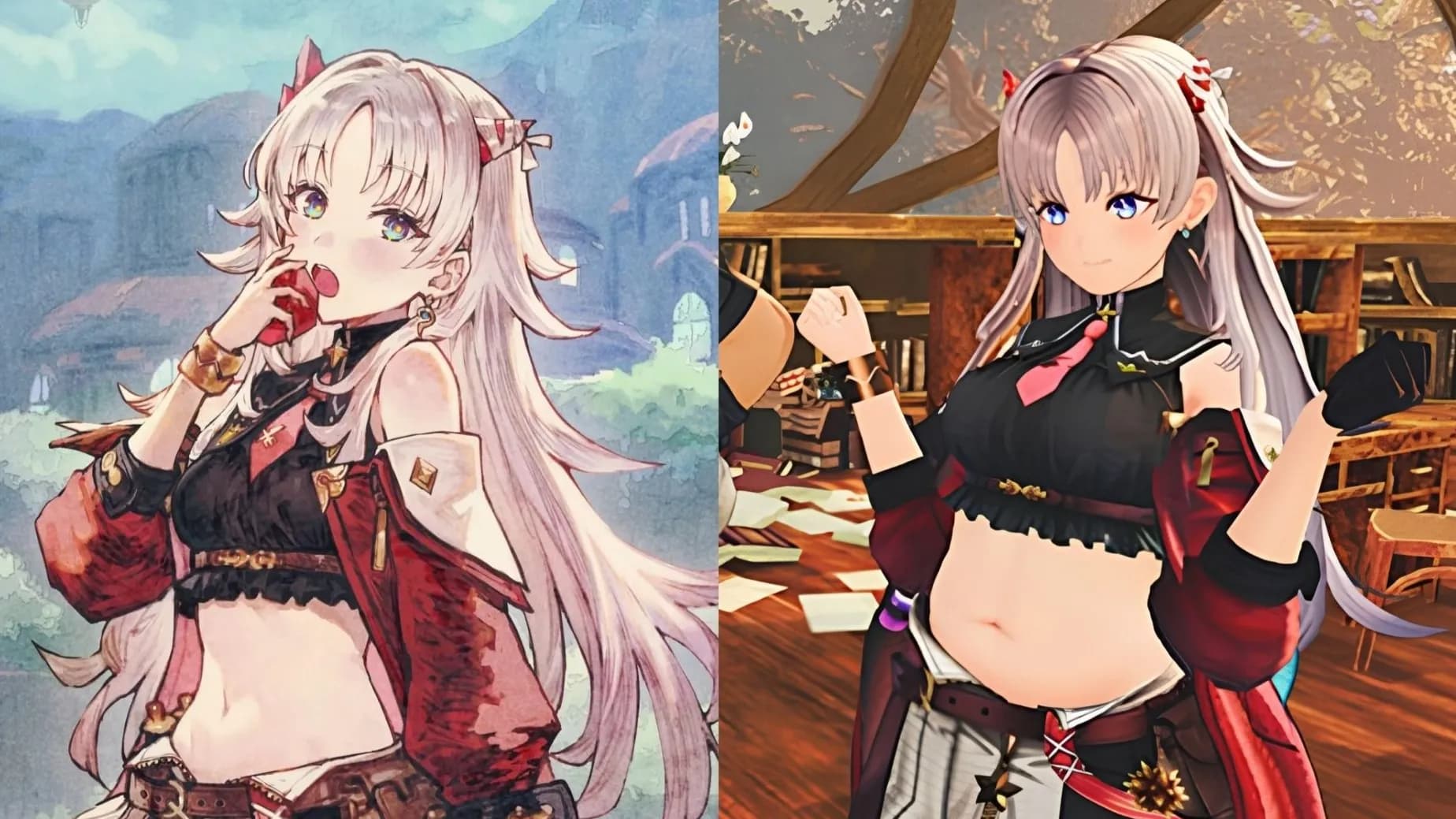 Tựa game ''Atelier Karia'' bổ sung tùy chọn thay đổi và khóa cố định vóc dáng nhân vật theo cơ chế ăn uống dựa trên khảo sát cộng đồng